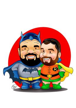 Batman y Robin.Particular